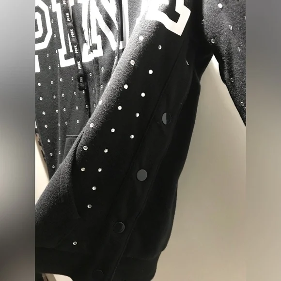 Vs pink victorias secret pink bling hoodie - Picture 3 of 5